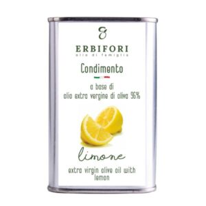 Limone – evo oil seasoning in a tin 250ml