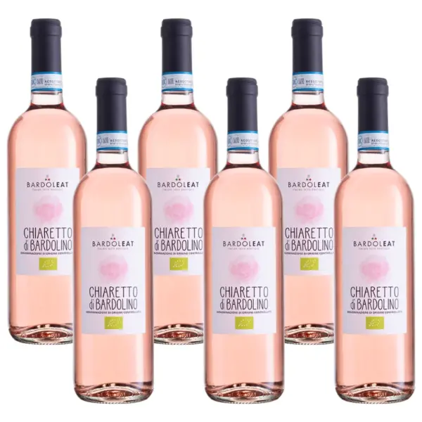 6x Chiaretto DOC Biologico Bardoleat