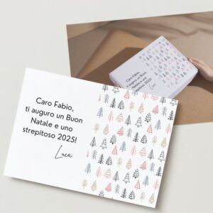 Biglietto d'auguri personalizzabile